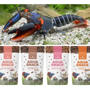 Highlight NatureHolic Snackbundle für Flusskrebse, Insect, Krill, Artemia & Salmon, 4 x 30 g